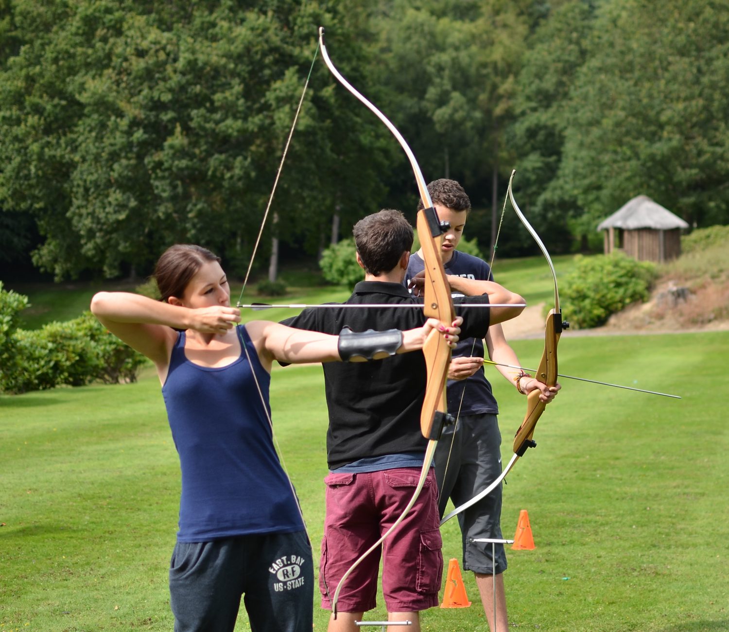 Targeting Archery In Outdoor Education WiseUp Team Building.