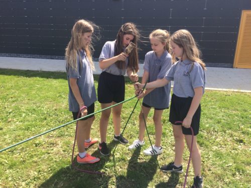 Year 8 & 9 Bushcraft team building
