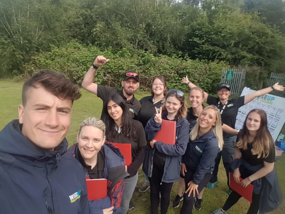WiseUp Team Building Staff on session